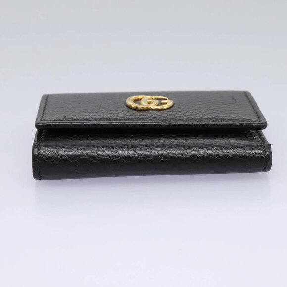 GUCCI Key Case Leather Black 456118 Auth 114623 - Picture 6 of 16